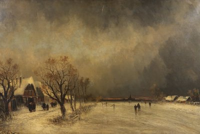 Talven otteessa, n. 1900 tekijältä Joachim Hierschl Minerbi