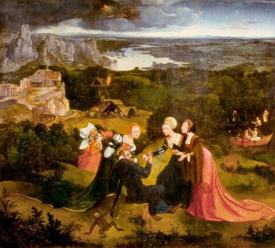 Pyhän Antoniuksen kiusaukset tekijältä Joachim Patenier