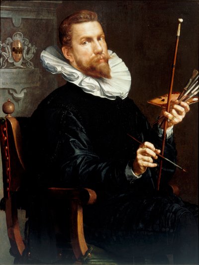 Omakuva, 1601 tekijältä Joachim Wtewael or Utewael