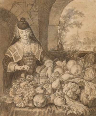 Syyskuun personifikaatio tekijältä Joachim von Sandrart