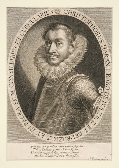 Christophorus Harantin muotokuva tekijältä Joachim von Sandrart