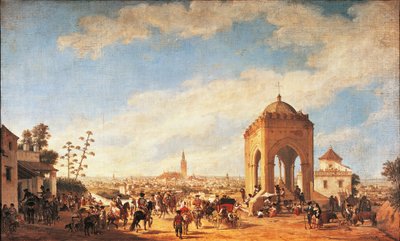 La Cruz del Campo, Sevilla tekijältä Joachin Dominguez Becquer