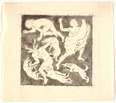 Actaeonin kuolema tekijältä Joakim Frederik Skovgaard
