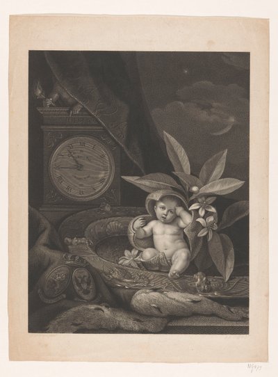 Syntyi tuleva kuningas Vilhelm III, 1817 tekijältä Joannes Josephus Wolff