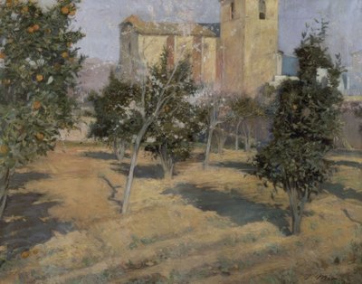 Papin puutarha tekijältä Joaquim Mir i Trinxet