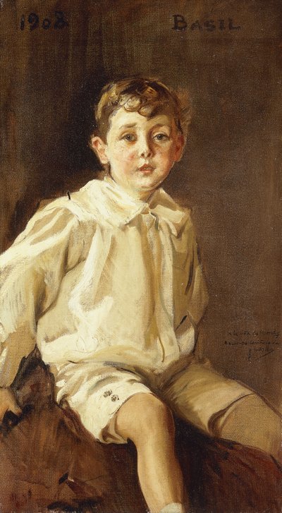 Muotokuva Basil Mundysta, 1908 tekijältä Joaquín Sorolla