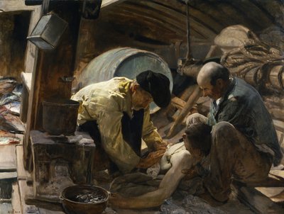 Ja he edelleen sanovat, että kala on kallista tekijältä Joaquín Sorolla