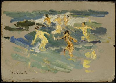 Ranta Valenciassa, noin 1904 tekijältä Joaquín Sorolla