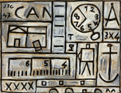 Konstruktiivinen taide; Arte Constructivo tekijältä Joaquin Torres-Garcia