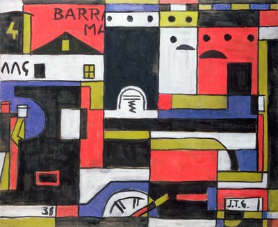 Veturin rakentaminen tekijältä Joaquin Torres-Garcia