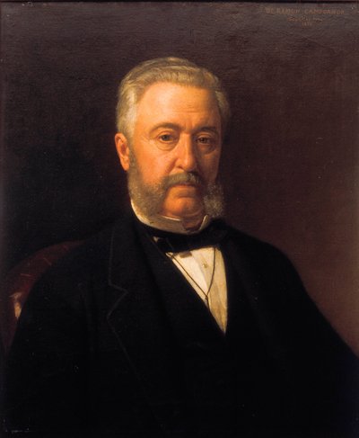 Ramon Campoamorin (1817-1901), romanttisen runoilijan muotokuva. Joaquin Espalter y Rullin (1809-1880) maalaus. Annees 1870. Madrid Atheneum. tekijältä Joaquín Espalter y Rull