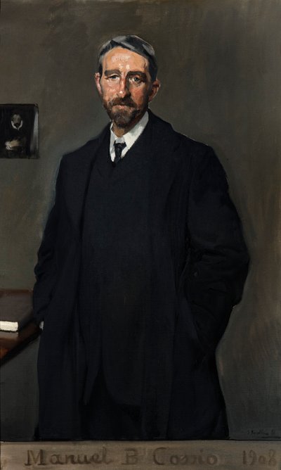 Espanja: Manuel Bartolomé Cossío Manuel Bartolomé Cossío Manuel Bartolomé Cossío tekijältä Joaquín Sorolla