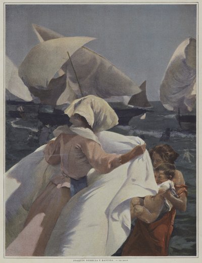 Kylpy tekijältä Joaquín Sorolla