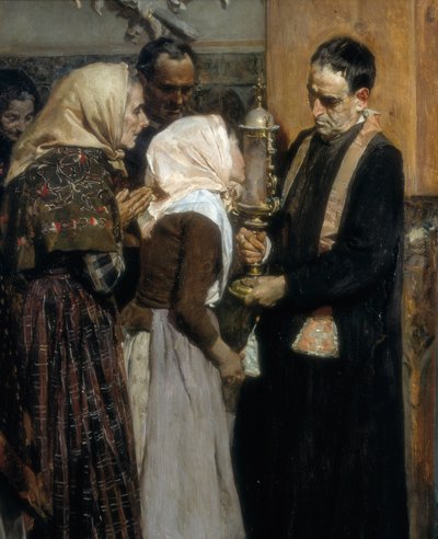 Jäännös, yksityiskohta tekijältä Joaquín Sorolla