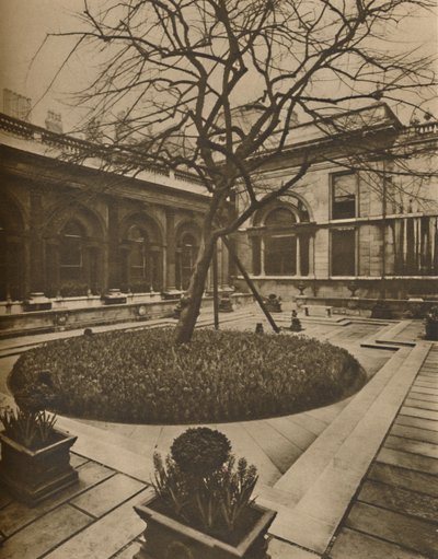 Arkkitehtoninen inspiraatio: Garden Court in Bank of England, 1935. tekijältä Joel