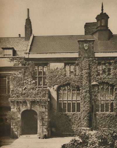 Suuri sali, jossa Charterhousen veljet ruokailevat, vuodelta 1935. tekijältä Joel