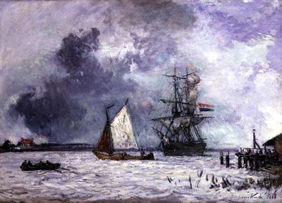 Maas tekijältä Johan Barthold Jongkind