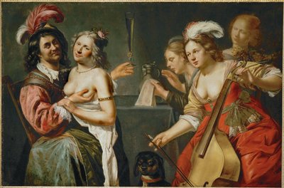 Tuhlaajapoika (maalaus kankaalle) tekijältä Johan Baeck