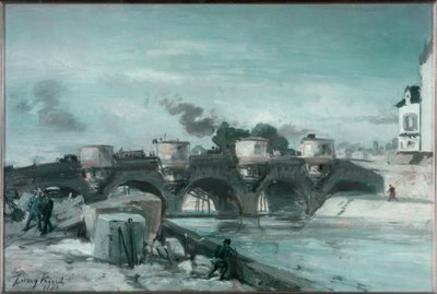 Pariisi, Pont Neuf tekijältä Johan Barthold Jongkind
