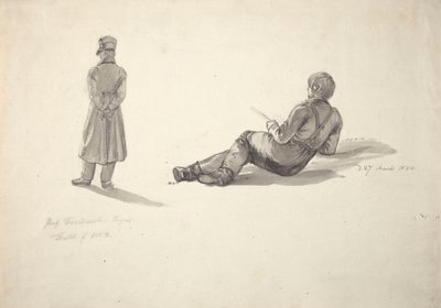 Caspar David Friedrich; Kalastava mies tekijältä Johan Christian Dahl