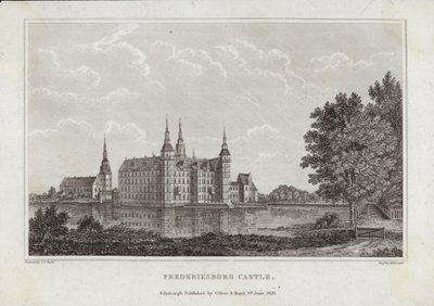 Frederiksborgin palatsi tekijältä Johan Christian Dahl