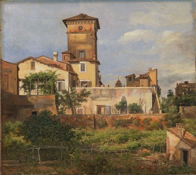 Näkymä Villa Maltasta tekijältä Johan Christian Dahl