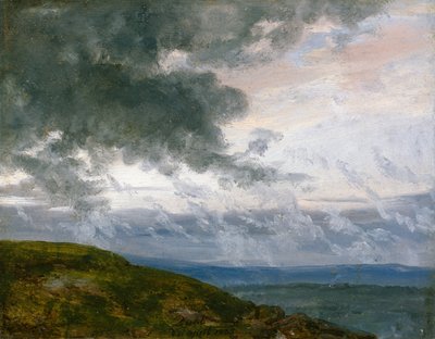 Tutkimus ajelehtivista pilvistä tekijältä Johan Christian Dahl