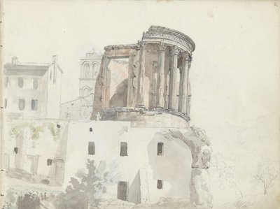 "Vestan temppeli", Tivoli tekijältä Johan Christian Dahl