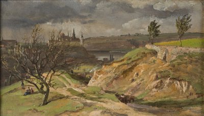 Näkymä Meissenistä. Tutkielma tekijältä Johan Christian Dahl