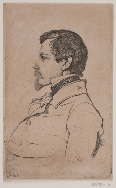 Retrat de Jacob Kornerupfinnish tekijältä Johan Frederik Busch