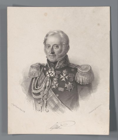 Jan Coenraad Koopmanin muotokuva tekijältä Johan Hendrik Hoffmeister