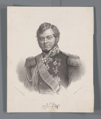 Julius Constantine Empiren muotokuva tekijältä Johan Hendrik Hoffmeister
