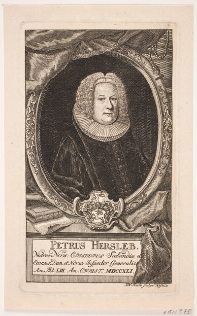 Piispa Peder Hersleb tekijältä Johan Herman Thiele
