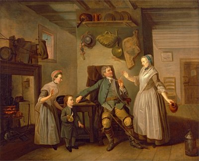 David Garrick ja Mary Bradshaw David Garrickin elokuvassa The Farmer
