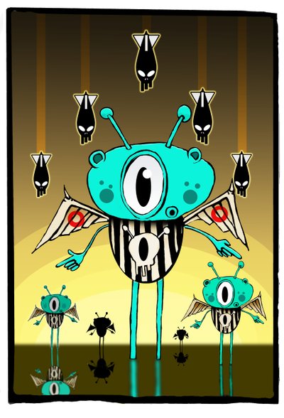 Team alien, 2012 (kuva) tekijältä Johan Lilja