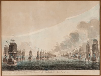 Öölannin meritaistelu 26. heinäkuuta 1789. tekijältä Johan Petter Cumelin