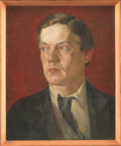 Ruotsalaisen taidemaalari Gustaf Wolmarin muotokuva tekijältä Johan Rohde