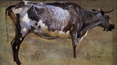 Tutkimus lehmästä tekijältä Johan Thomas Lundbye