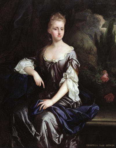 Muotokuva Isabella Machellista, varakreivi Irwin, n. 1685-1690 (öljy kankaalle) tekijältä Johann (attr.to) Closterman