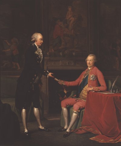 Hughin muotokuva tekijältä Johann (circle of) Zoffany
