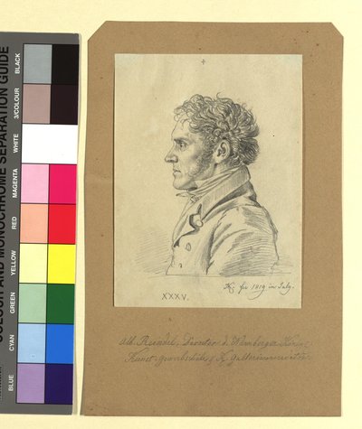 Albert Reindel (1784-1853), kuparikaivertaja tekijältä Johann Adam Klein