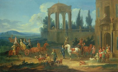 Huonekalut ja erilaiset esineet 1100- ja 1300-luvuilta tekijältä Johann Andreas Graff