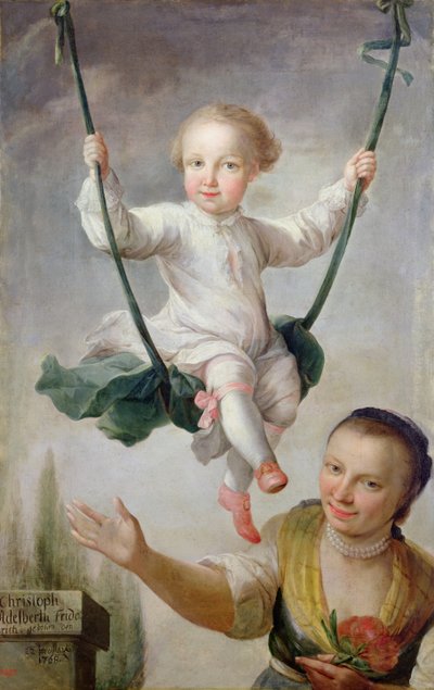 Christoph Adalbert Friedrich von Stein keinussa, 1768 tekijältä Johann Andreas Herrlein