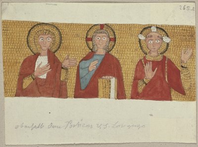 Aus: Sammlung von Umrissen und Durchzeichnungen, Band 1, Blatt 100 tekijältä Johann Anton Ramboux