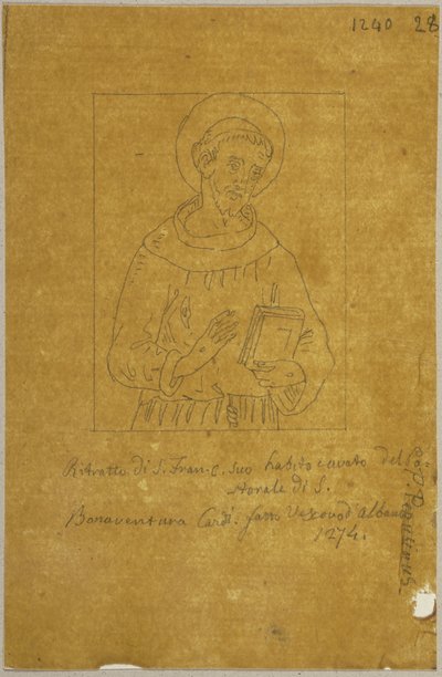 Aus: Sammlung von Umrissen und Durchzeichnungen, Band 2, Blatt 110 tekijältä Johann Anton Ramboux