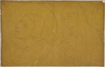 Aus: Sammlung von Umrissen und Durchzeichnungen, Band 3, Blatt 102 tekijältä Johann Anton Ramboux