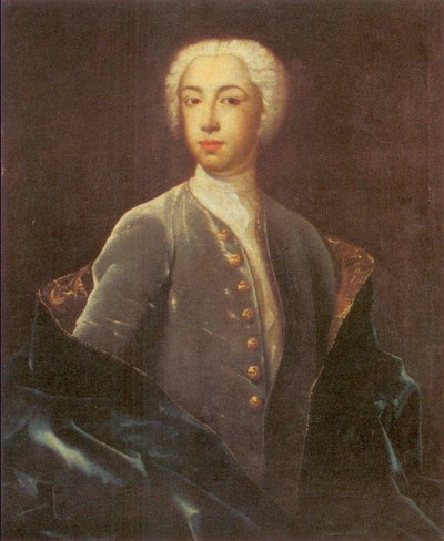 Muotokuva Fedor Ostermanista (1723-1804) tekijältä Johann Balthasar Frankart