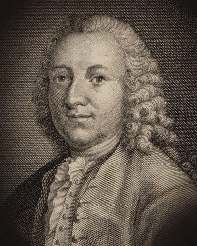 Muotokuva säveltäjä Frantisek Tumasta 1704-1774, 1770. tekijältä Johann Balzer