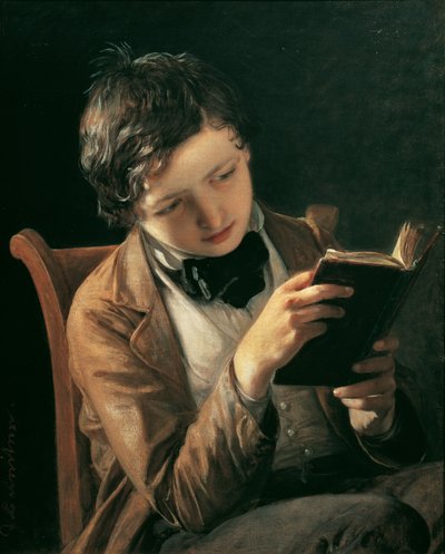 lukeva poika tekijältä Johann Baptist Reiter