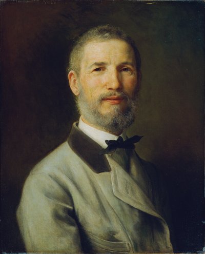 Omakuva 60-vuotiaana tekijältä Johann Baptist Reiter